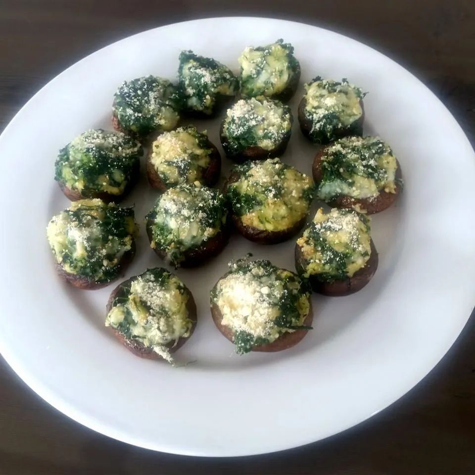 Spinach Stuffed Mushrooms