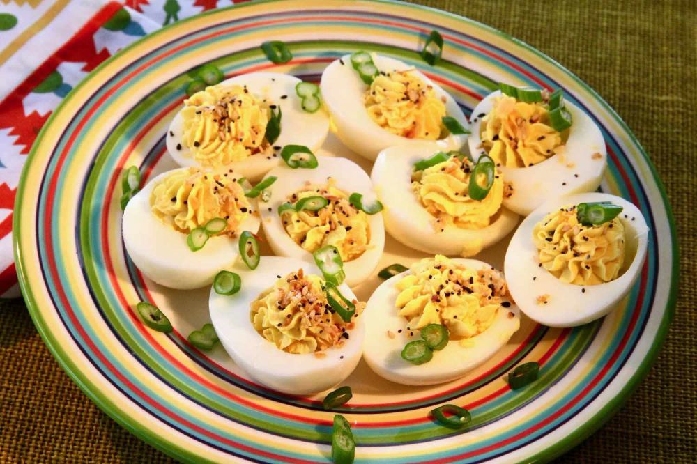 Everything Deviled Eggs