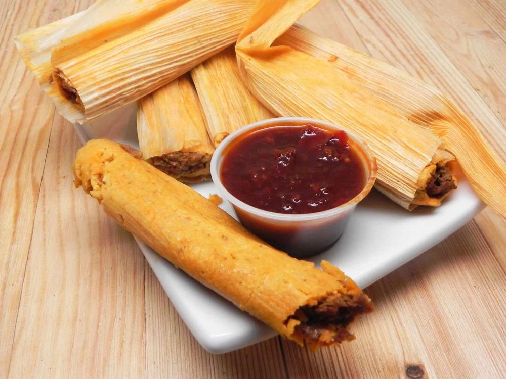 Homemade Beef Tamales