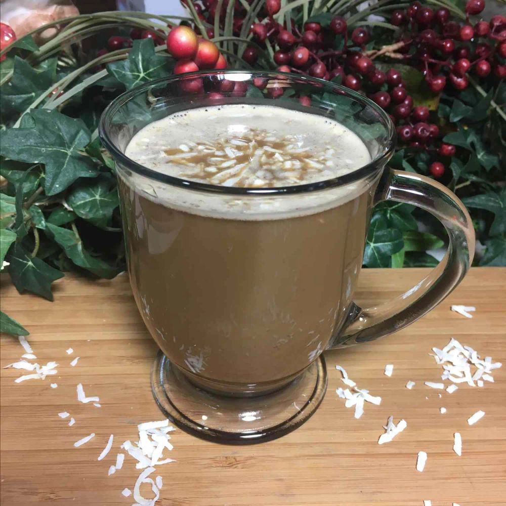 Low-Carb Paleo and Dairy-Free Coconut Dirty Chai Latte for Two