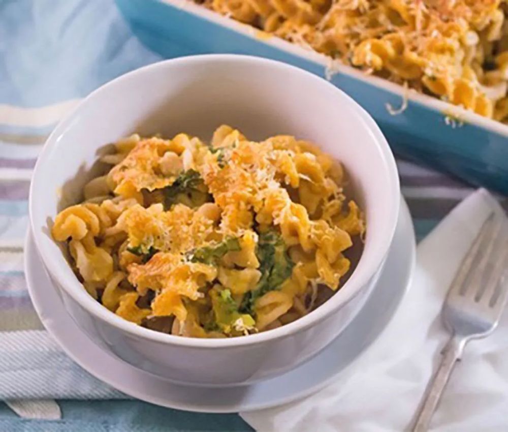 Butternut Squash Mac and Cheese from Almond Breeze