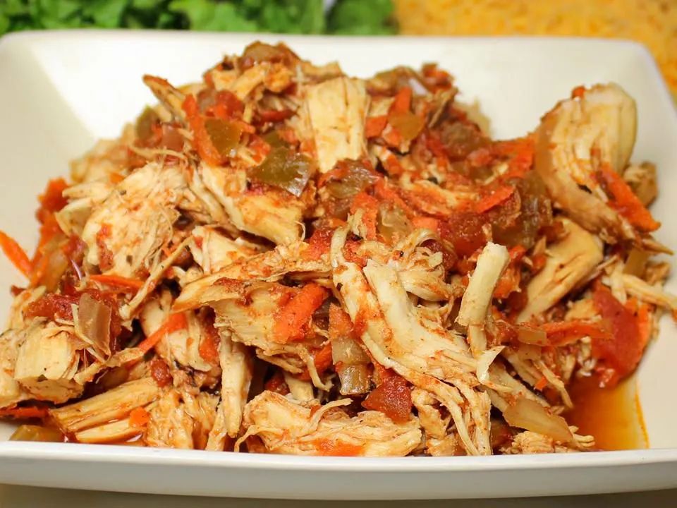 Slow Cooker Salsa Chicken