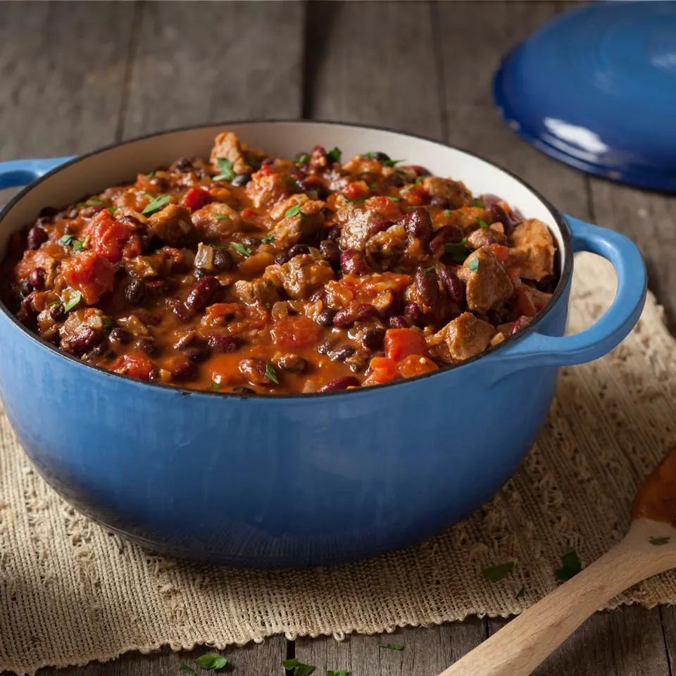 Sweet BBQ Pork Chili