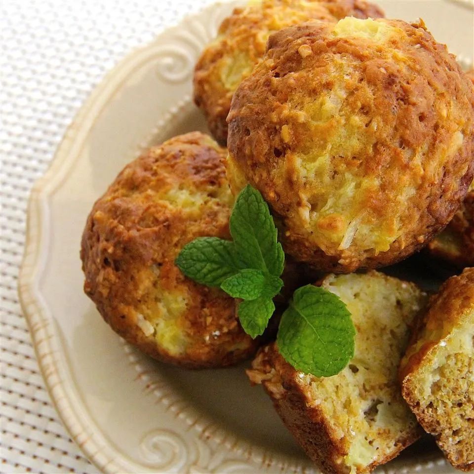 Deliciously Moist Pineapple Muffins