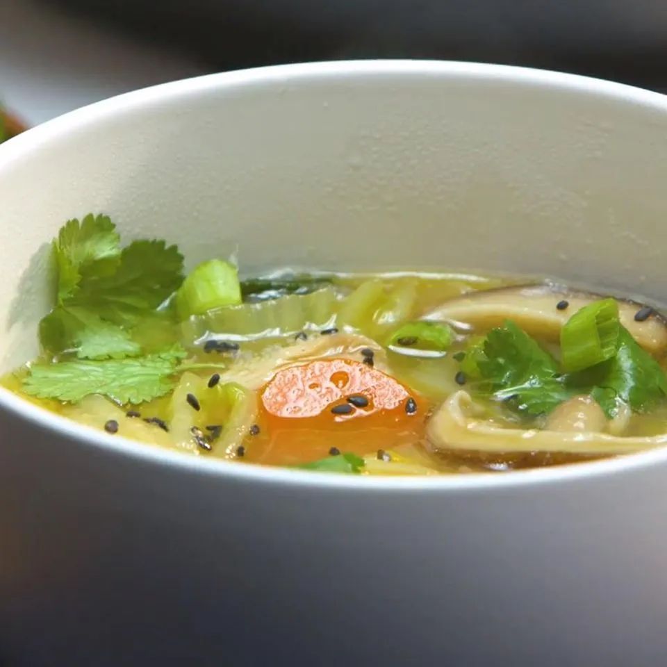 Chicken and Veggie Miso Soup (Instant Pot Version)