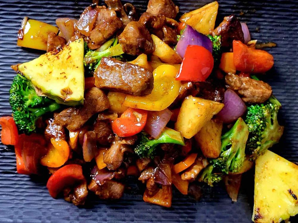 Sweet and Sour Pork Stir Fry