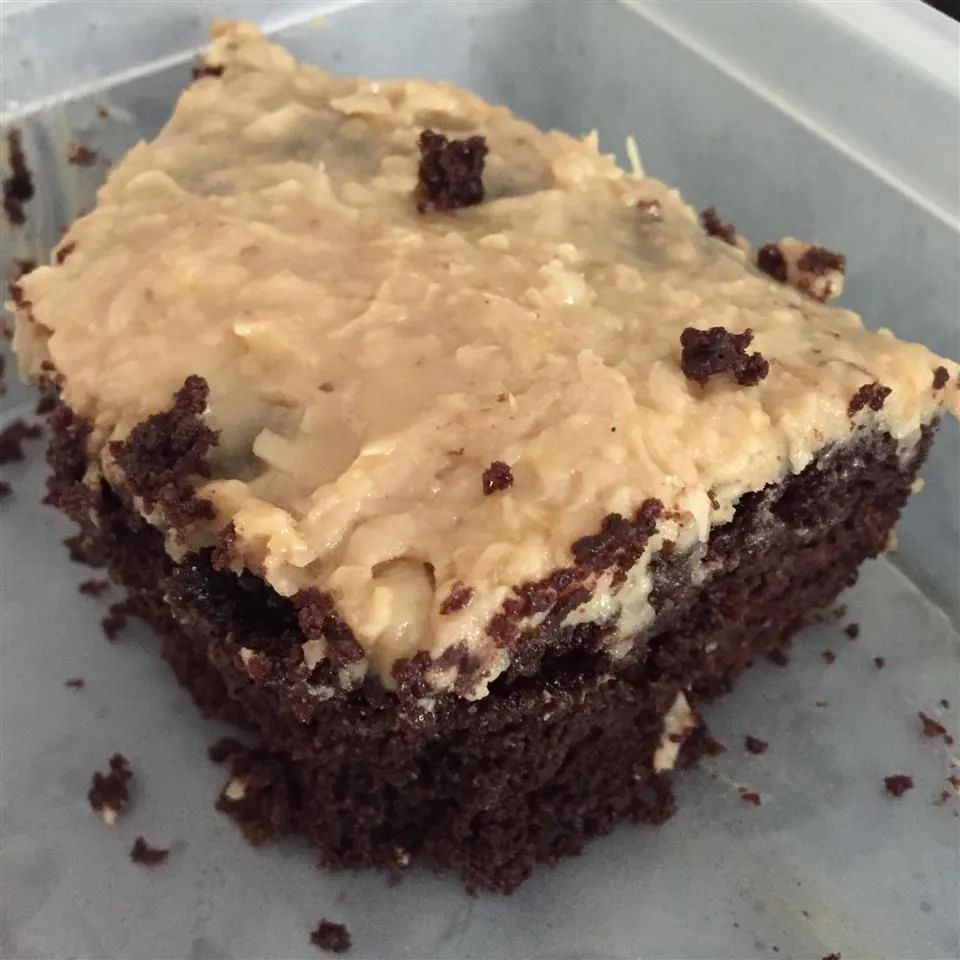 Dark German Chocolate Cake