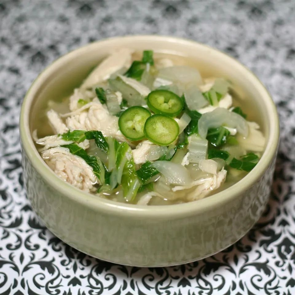 Chicken Bok Choy Soup