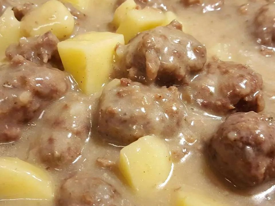 French Canadian Meatball Stew