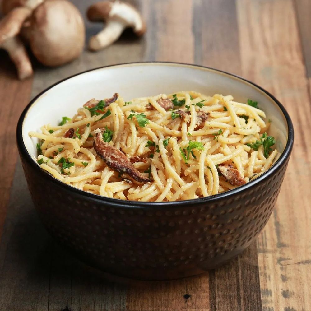 Vegan Spaghetti Carbonara