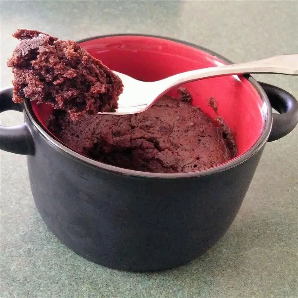 Individual Microwave Brownie