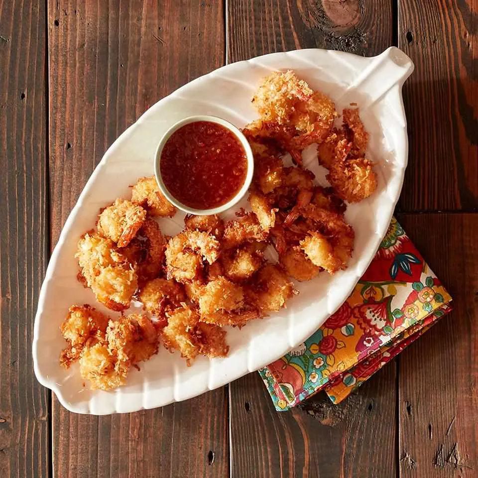 Coconut Shrimp with the Best Dipping Sauce