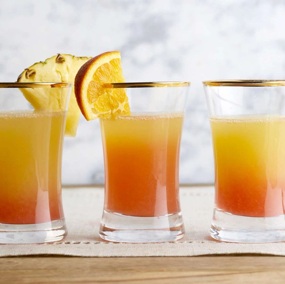 Pineapple Sunrise Mimosas