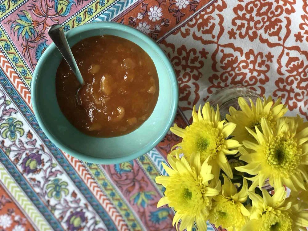 Instant Pot Apple Mango Chutney