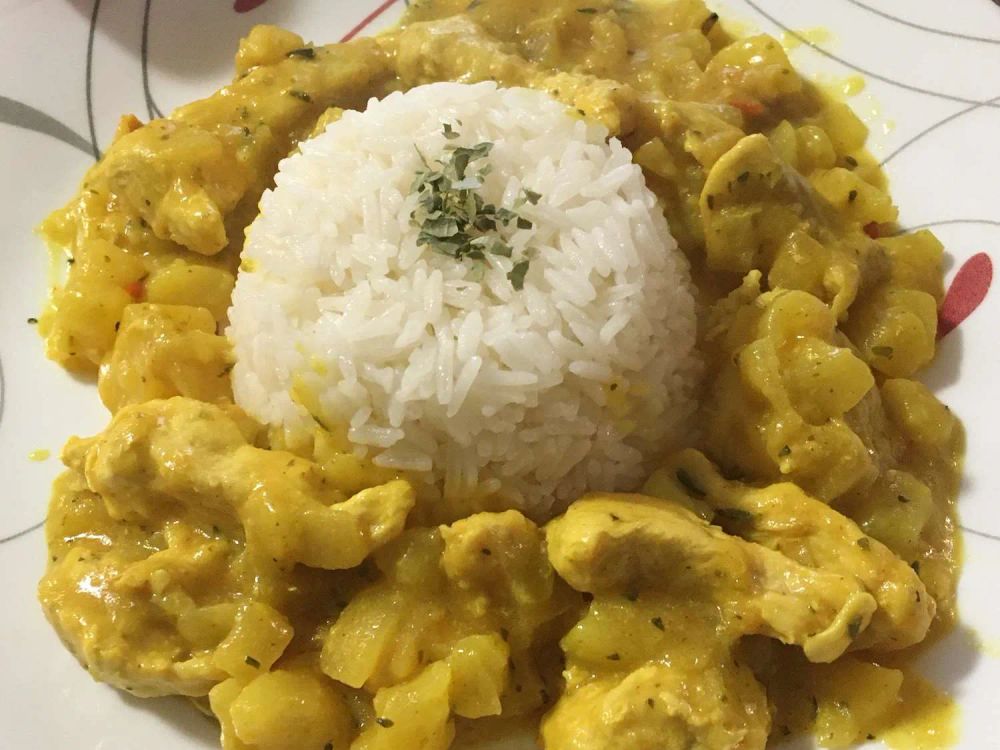 West Indian Curried Chicken