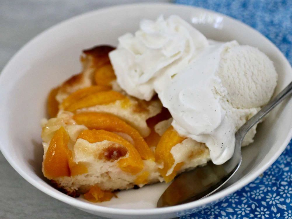 American Girl's Peach Cobbler