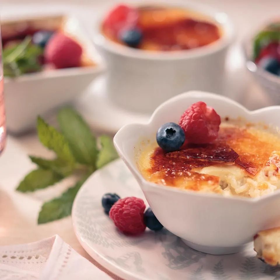 Creme Brulee Rice Pudding