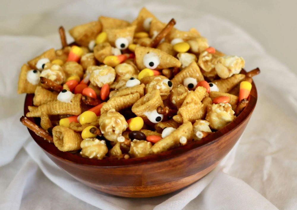 Ghoulishly Good Halloween Snack Mix