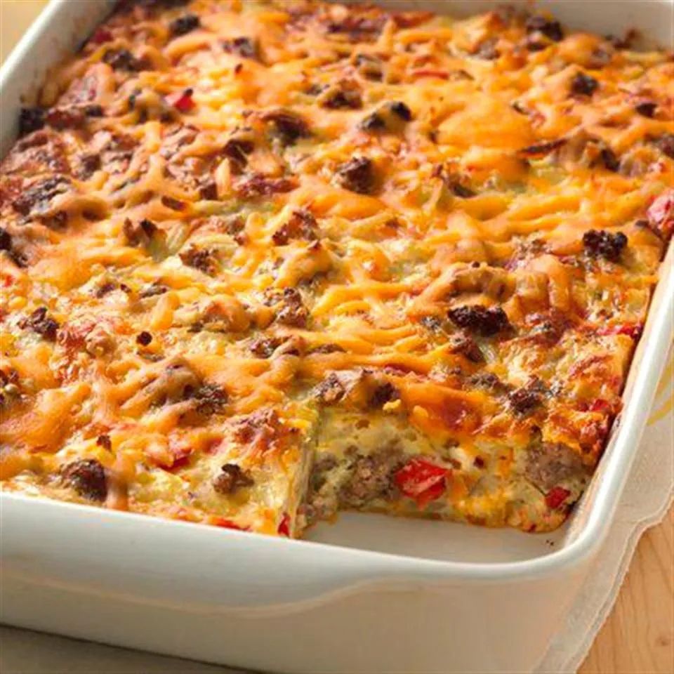 Impossibly Easy Breakfast Bake (Crowd Size)