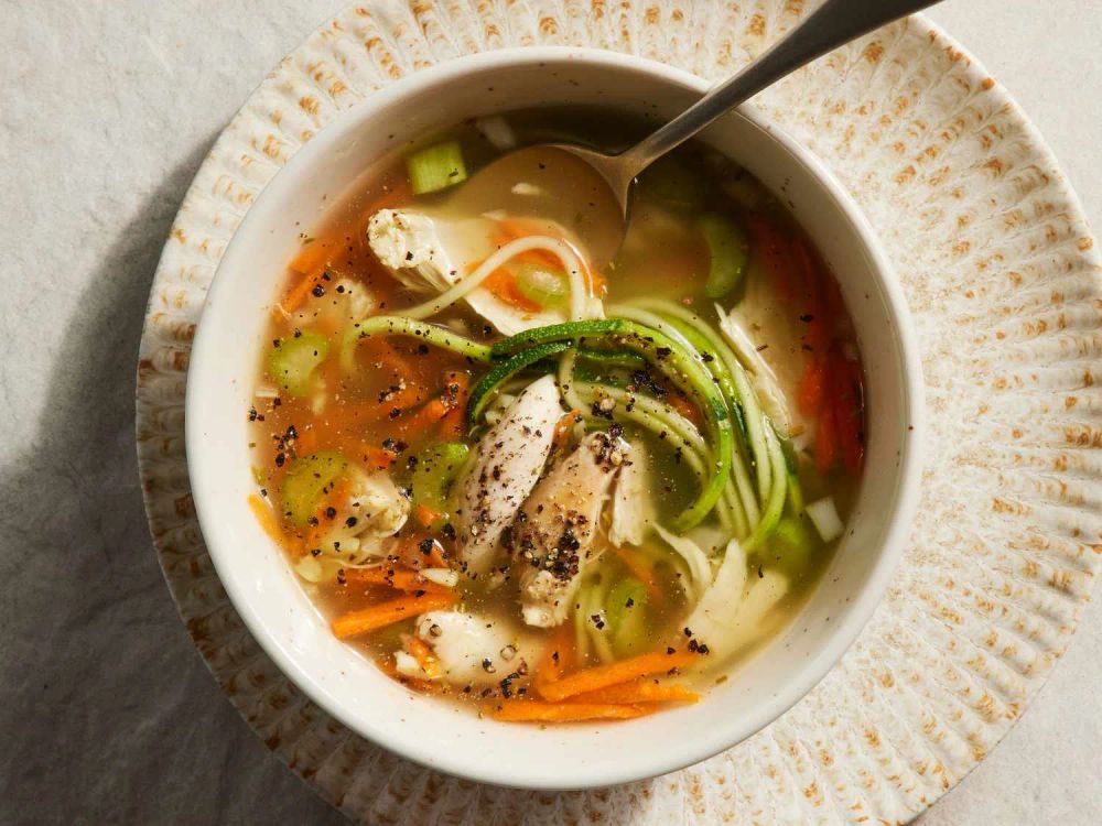 Chicken Zoodle Soup