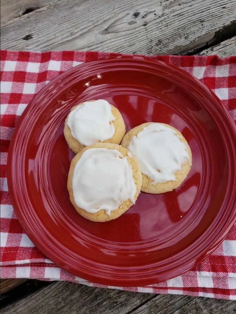 Frosted Lemon Sugar Cookies