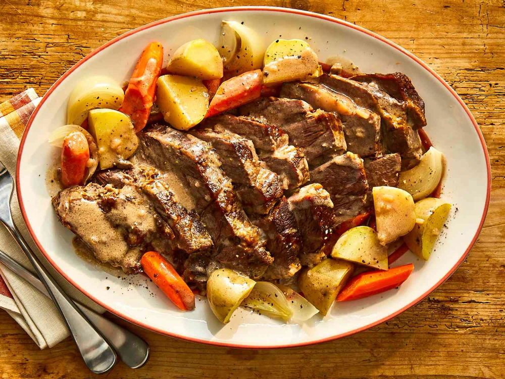 Awesome Slow Cooker Pot Roast