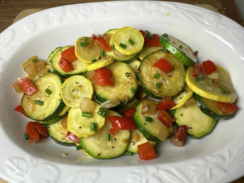 Skillet Zucchini and Squash