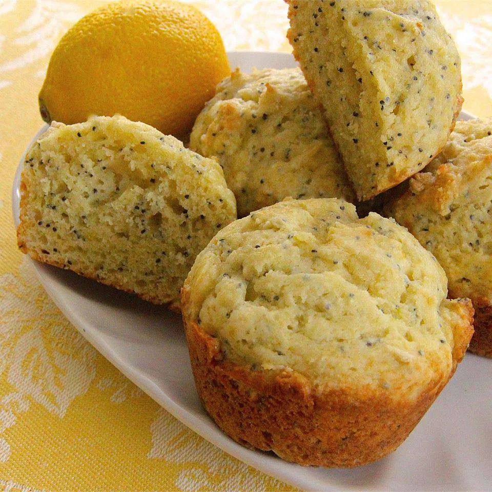 Babs' Lemon Poppy Seed Muffins