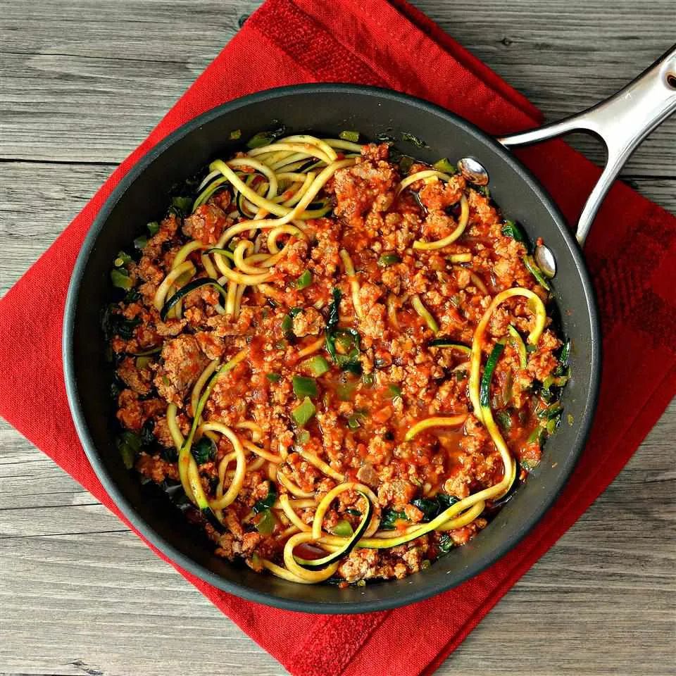 Turkey Spaghetti Zoodles