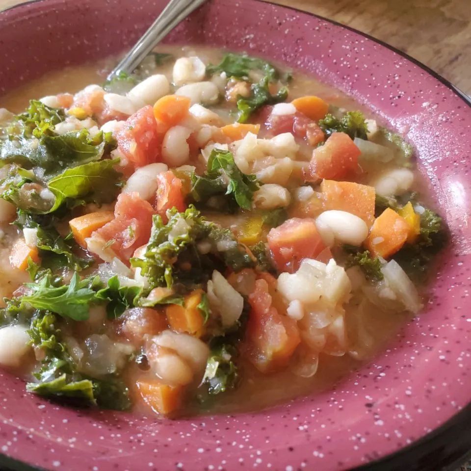 Bean Soup with Kale