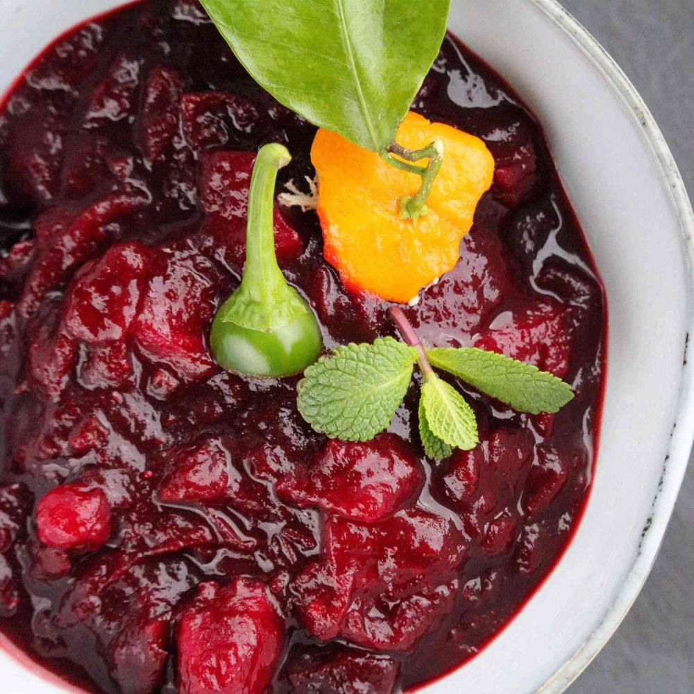 Spicy Cranberry Sauce