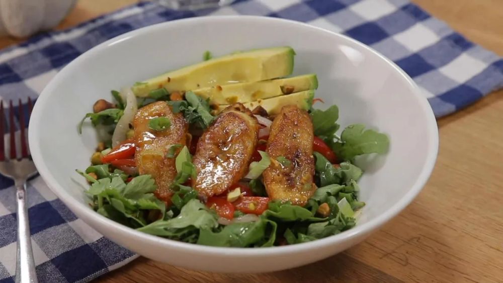 Fried Plantain Salad