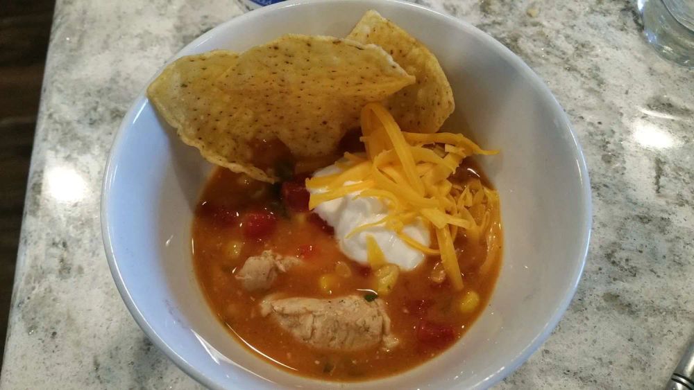 Creamy Chicken Tortilla Soup with RO*TEL®