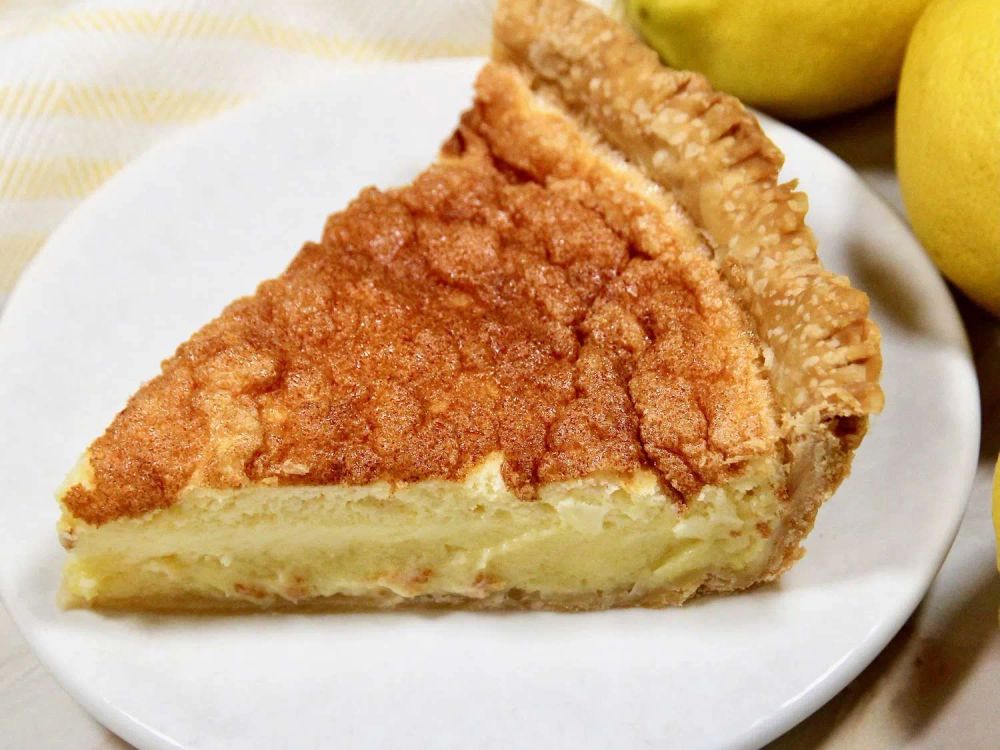 Lemon Sponge Pie I