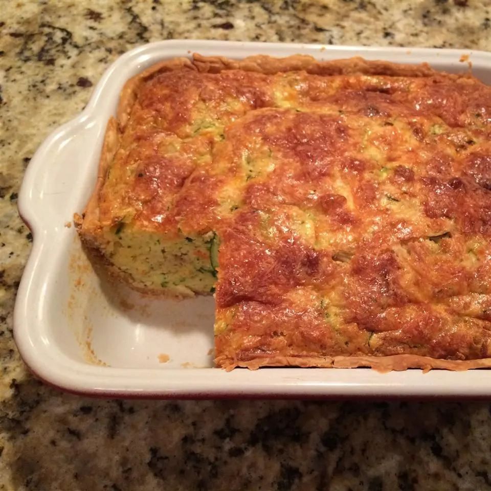 Zucchini Cornbread Pie