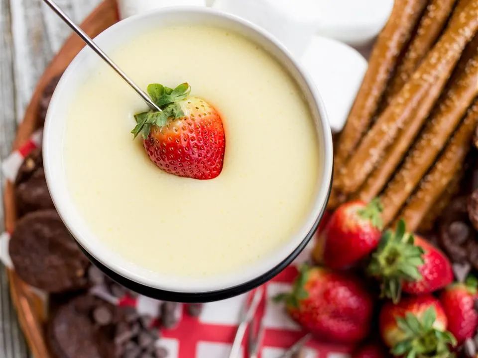 White Chocolate Fondue