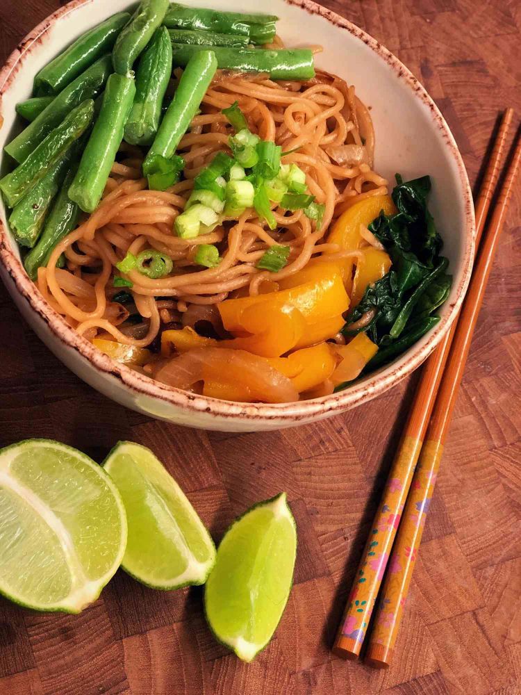 Soba Noodle Veggie Bowl