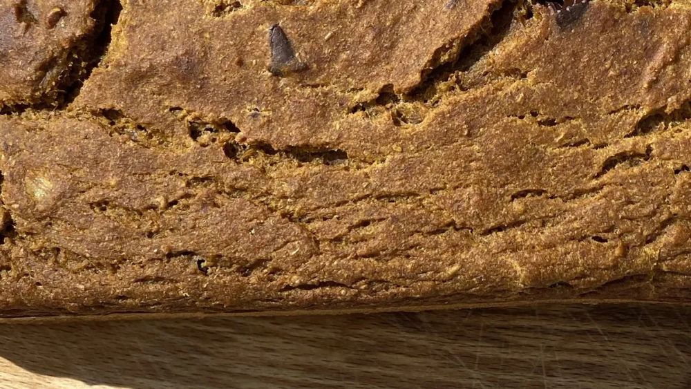 Healthy Pumpkin Chocolate Chip Loaf