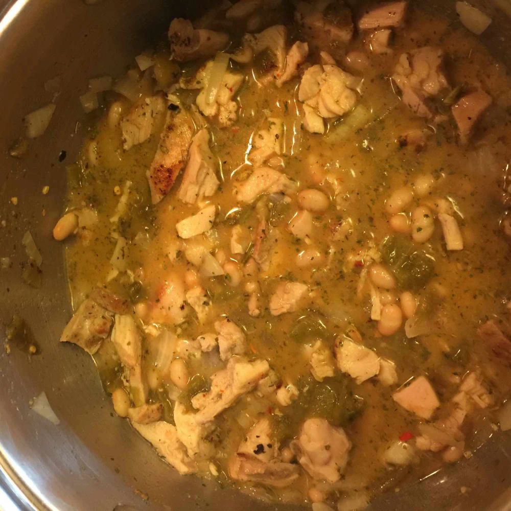 Grilled Chicken Hatch Chile Chili