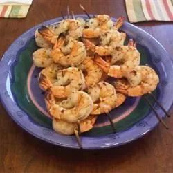 Pomegranate-Marinated Grilled Shrimp