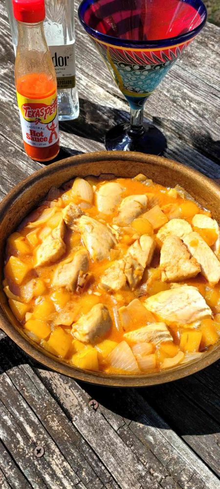 Spicy Tequila Mango Chicken