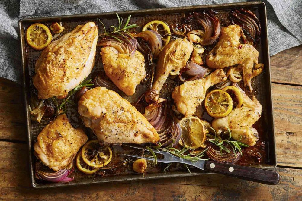 Lemon-Roasted Chicken