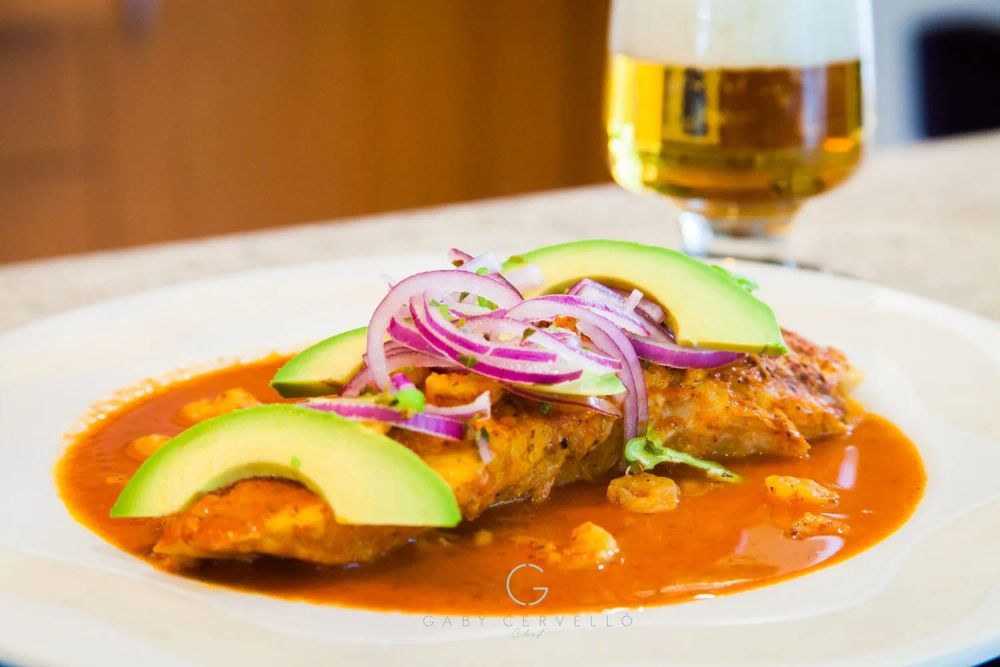 Pescado en Achiote (Mexican Fish in Annatto Sauce)