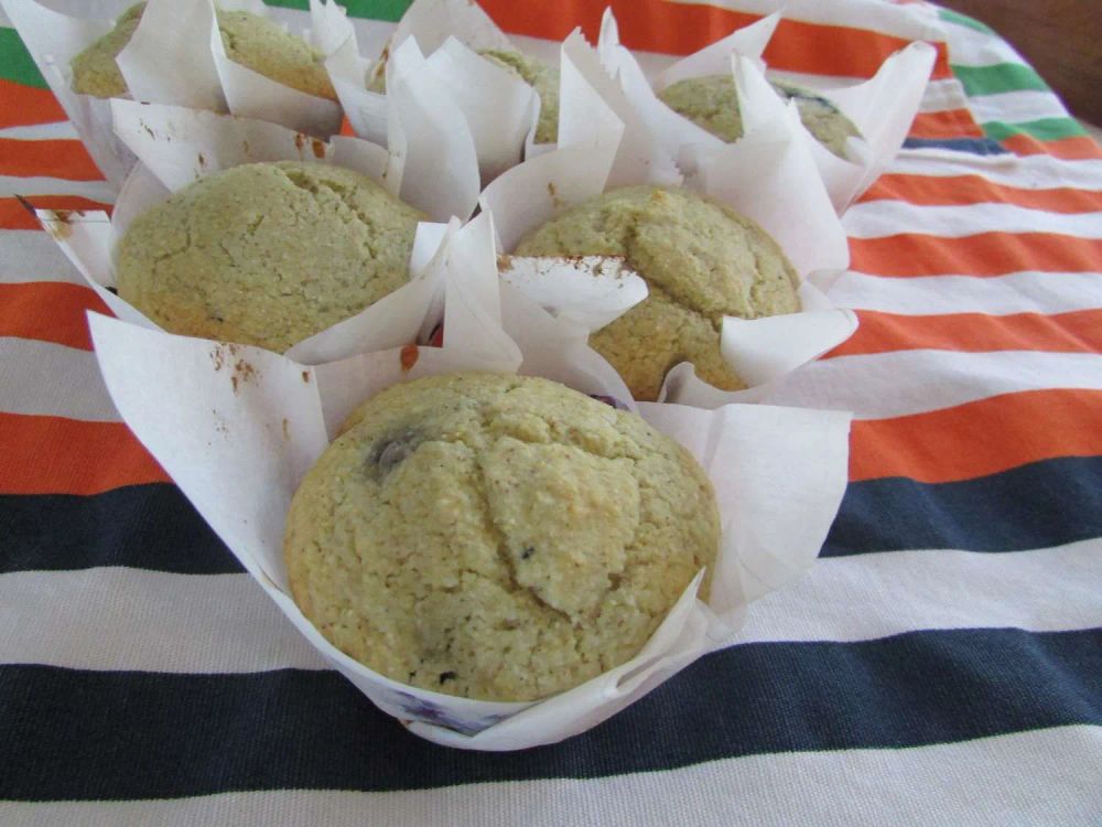 Jay's Blueberry Corn Muffins