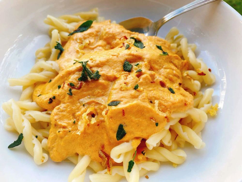 Pumpkin Sage Pasta