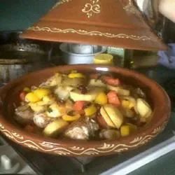 Chicken Tagine with Dried Cranberries