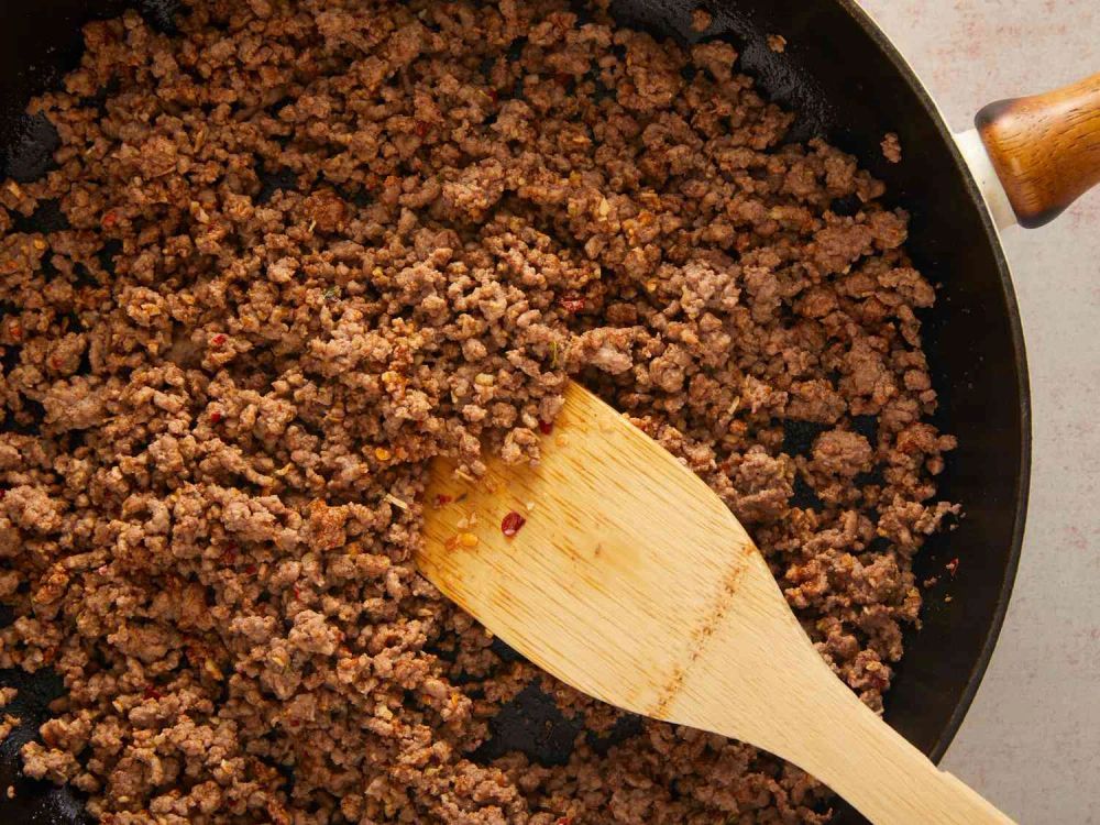 Ground Beef with Homemade Taco Seasoning Mix