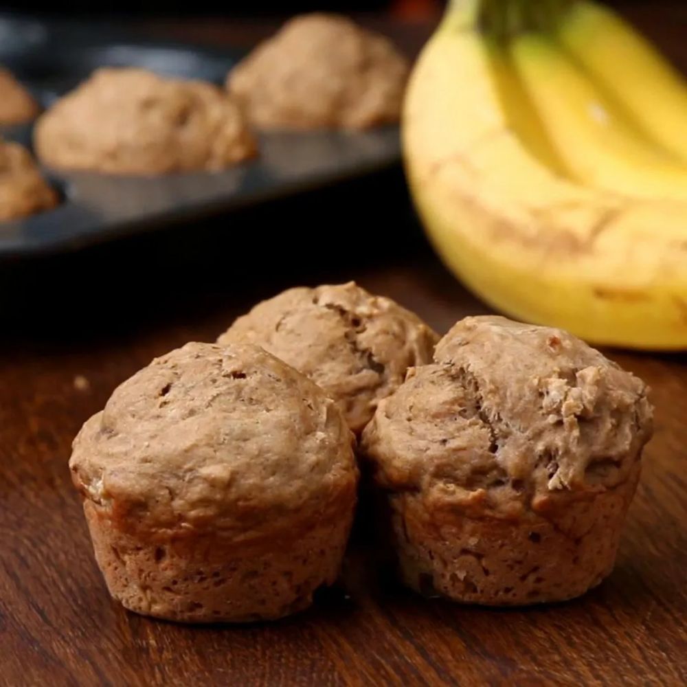 Make-Ahead Banana Muffins