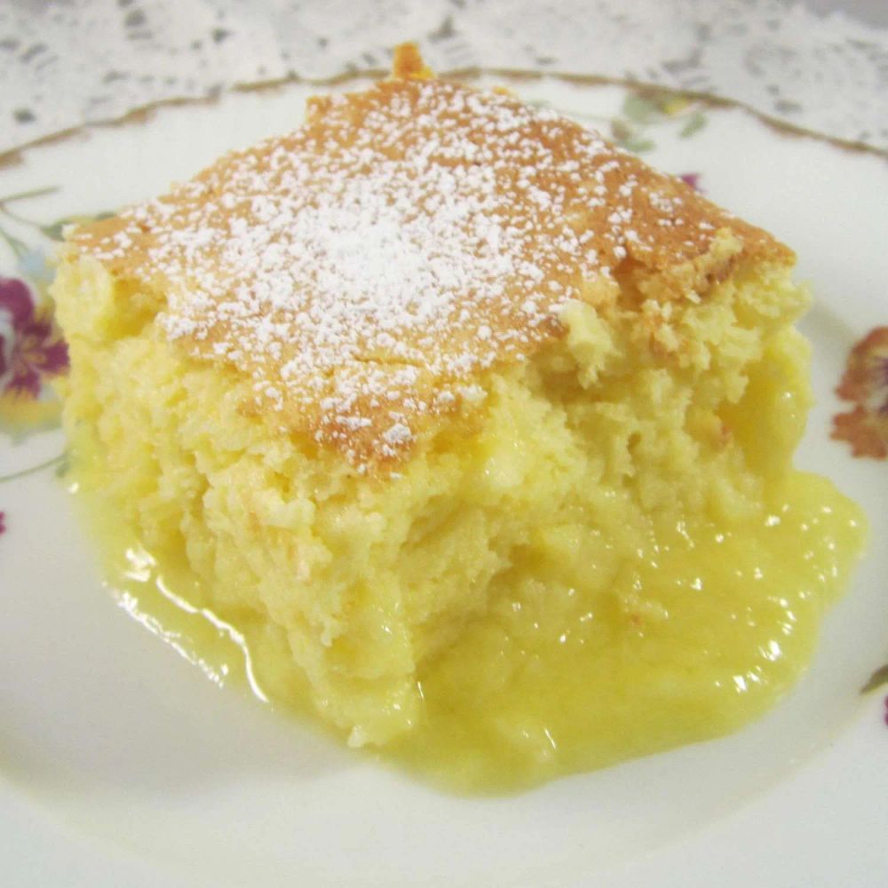 Lemon Custard Pudding Cake