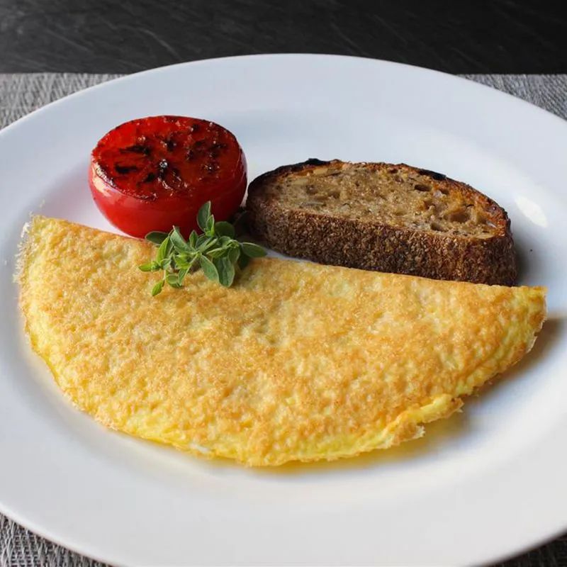 Parmalet (Crisp Parmesan Omelet)